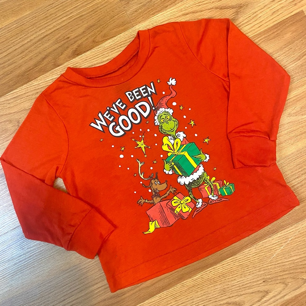 🎄4T THE GRINCH PAJAMA SET FOR BOY/GIRL. 2 PIECE FLEECE DR SUESS OUTFIT CHRISTMAS - Picture 5 of 12